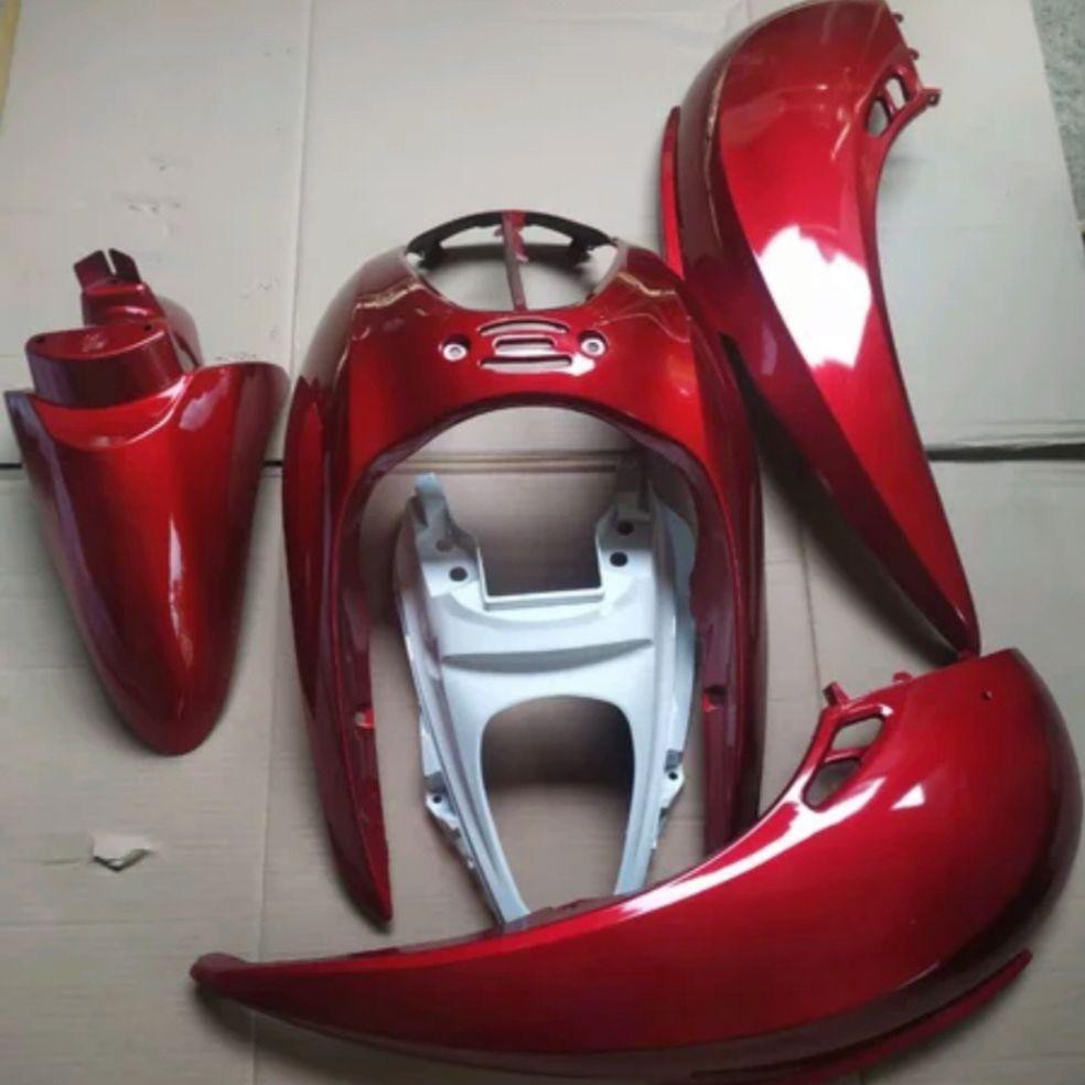 tameng spakbor depan bodi cover lampu stop tuk scoopy old