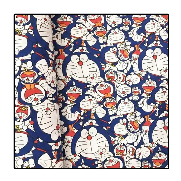 Kain Gendongan Bayi Selendang Cukin Jarik Motif Karakter Random Doraemon 240x70cm Tanpa Ring