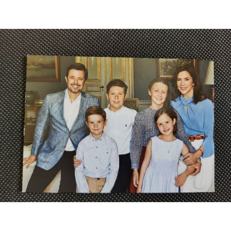 

kartu pos Royal family denmark