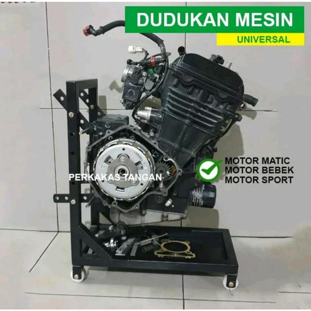 ENGINE STAND MESIN MOTOR UNIVERSAL Alat Dudukan Mesin motor