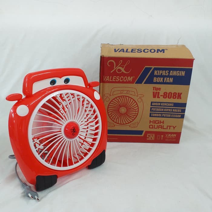 VL-808K Kipas Angin/Box Fan CAR CARS MOBIL VALESCOM