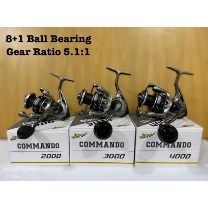 Reel Harrow COMMANDO Power Handle,Sealed ball bearing