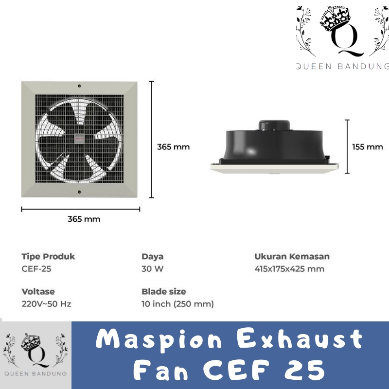 Maspion Exhaust Fan CEF-25