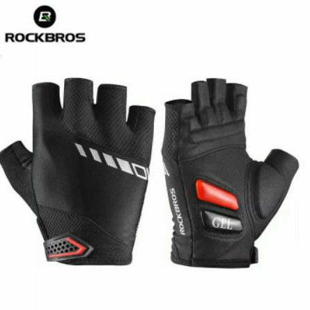 Sarung Tangan Sepeda Rockbros Gel half finger Original