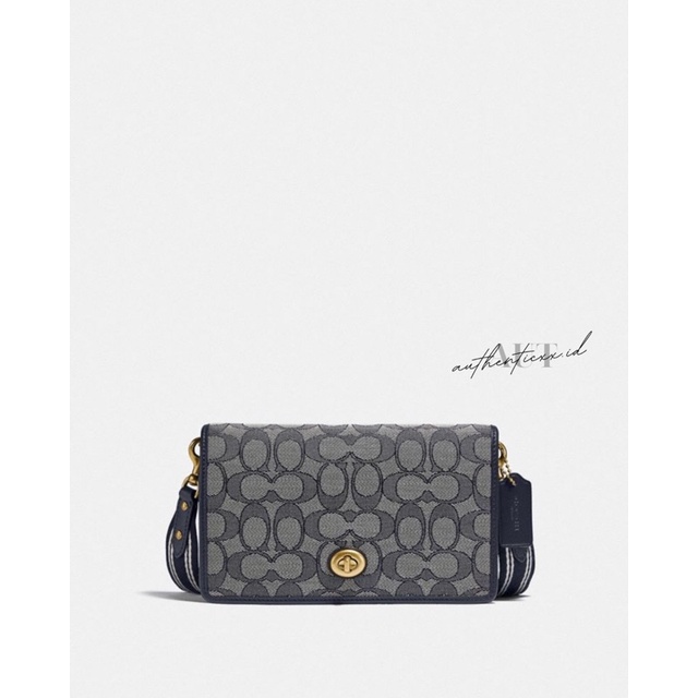 COACH HAYDEN FOLDOVER CROSSBODY CLUTCH IN SIGNATURE