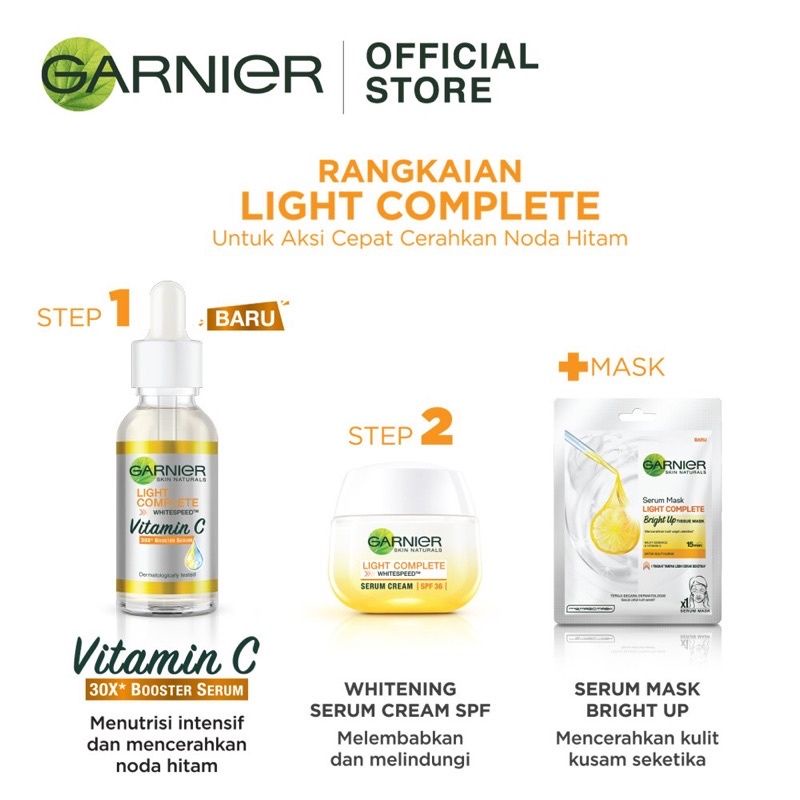 Garnier Bright Complete Vitamin C Booster Serum 30 ml