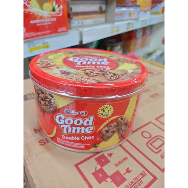 

Good Time Cookies Assorted Kaleng 150gr