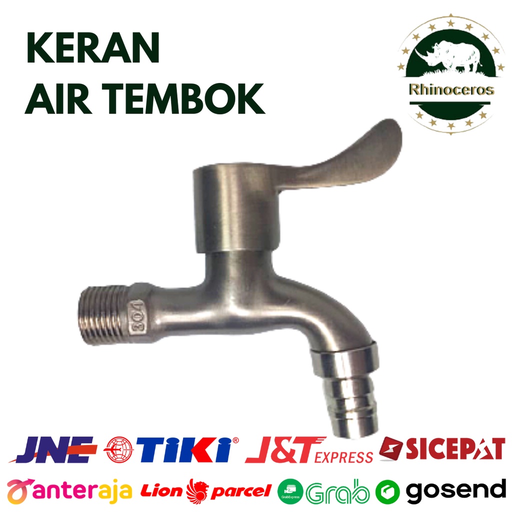 Keran Air Taman Kran Tembok Kran Mesin Cuci Kamar Mandi 1/2Inch