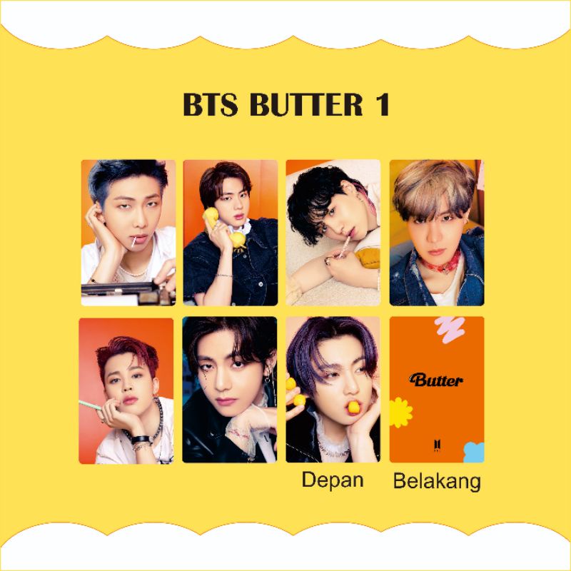 Photocard BTS BUTTER