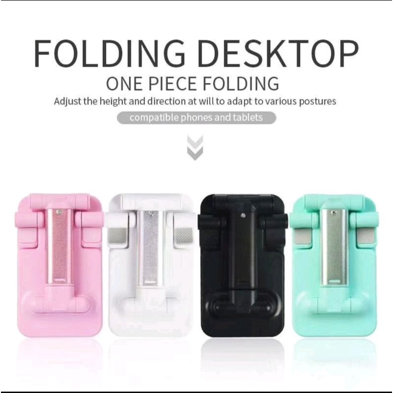 Desktop Folding Multi Stand Phone Holder Hp Tablet Dudukan Handphone