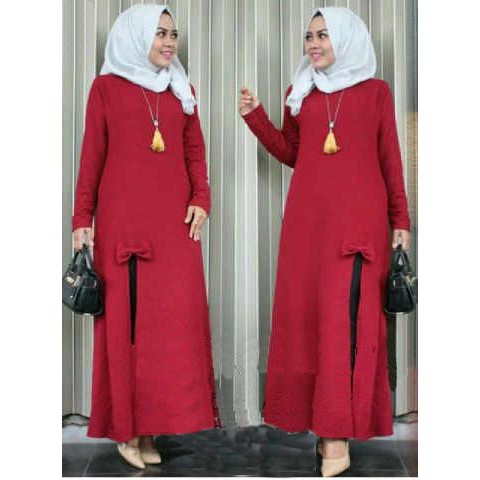 Diskon Puasa [Tunik Stephany SW] pakaian wanita tunik wolly crepe