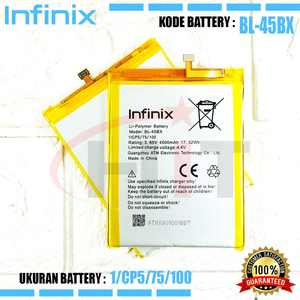 Baterai Battery Ori Infinix BL-45BX Infinix NOTE 3 / Note 3 Pro