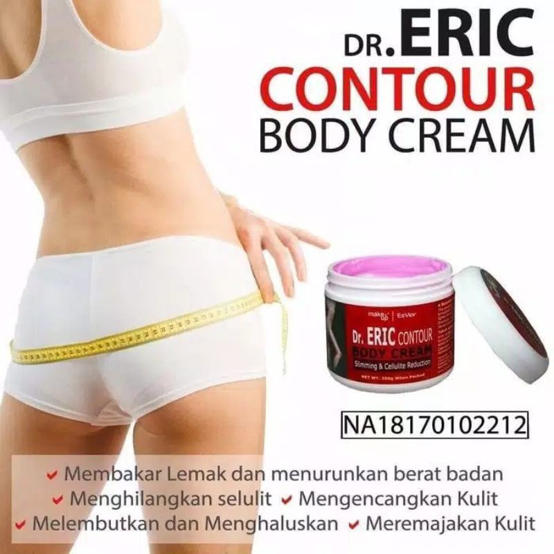 VIRAL Krim Pelangsing Penurun Berat Badan Pembakar Lemak Dr Eric Contour Slimming Cream Body Culture