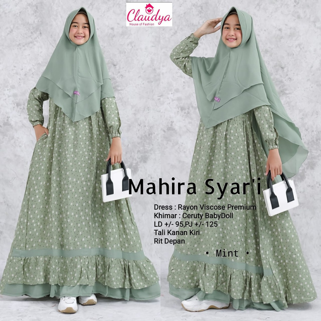 gamis mahira syari kids claudya