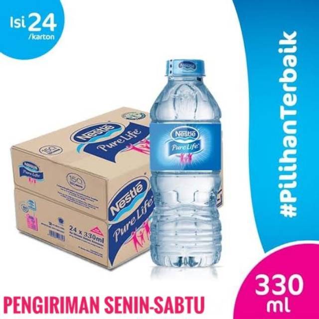 

Air mineral nestle / Nestle pure life 330ml