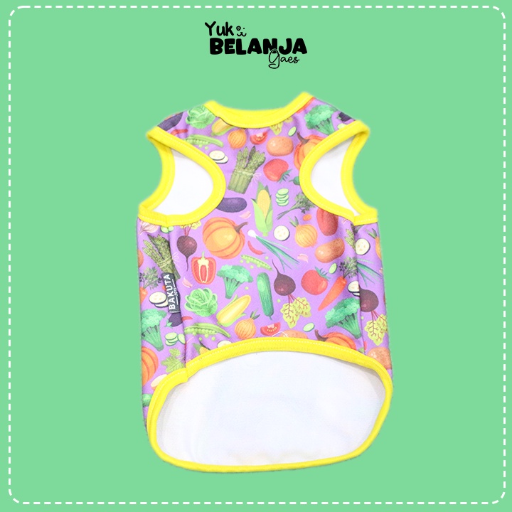 Baju Kucing Bahan Polyester Picnic Now Tank Series Terlucu Baju Kucing anjing kelinci Lucu murah Size S-XL / Yuk Belanja Gaes!