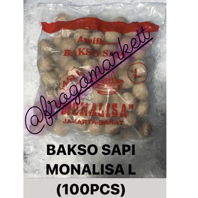 Bakso Sapi Monalisa L (Isi 100pcs)