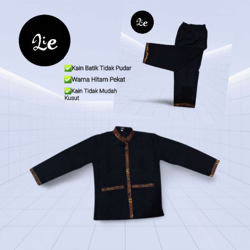 Setelan Pangsi Anak/Setelan Pangsi Sunda Anak Murah & Berkualitas/Seragam sekolah pangsi/Anak SD Bat