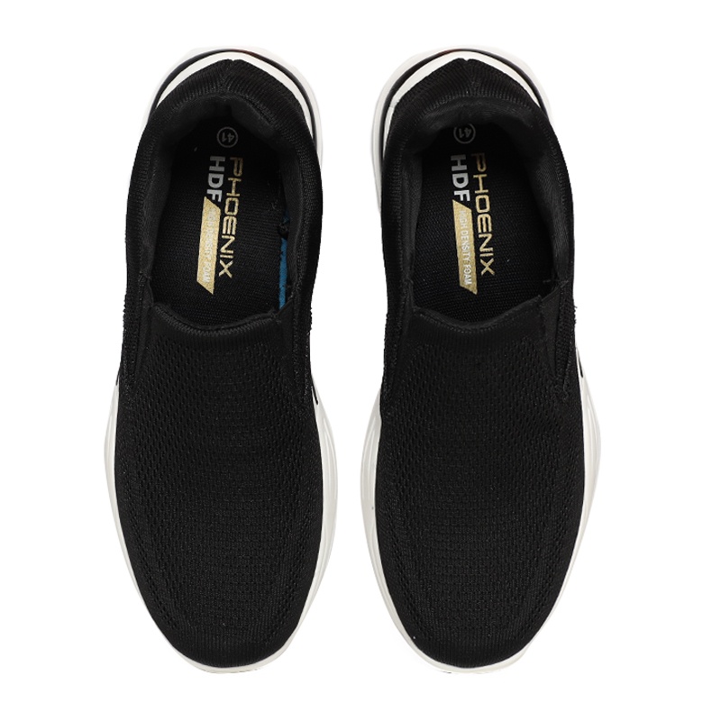 Phoenix Ares Sepatu Slip On Pria - Black