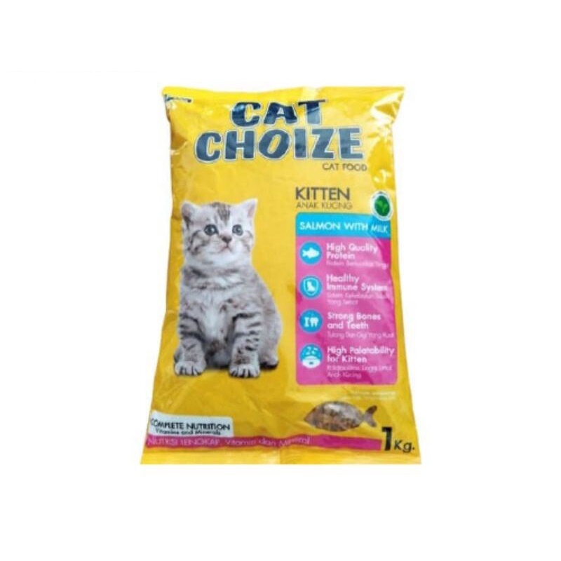 CAT CHOIZE KITTEN With Milk 1KG Freshpack