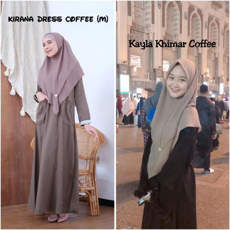Kirana dress by Hijab princess/ Kayla Khimar Hijabprincess no atelier angelina no ditsy/ Baju Lebara