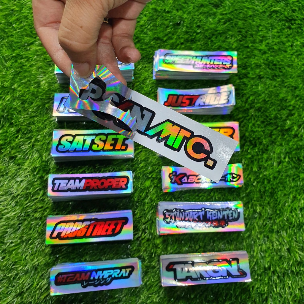 Sticker Racing Print Satuan Stiker racing terbaru / stiker motor / stiker motor