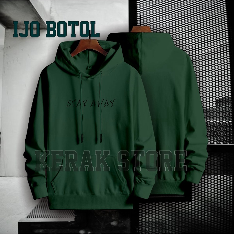 NEW sweater hody pria/jaket distro original STAY AWAY BEST SELLER