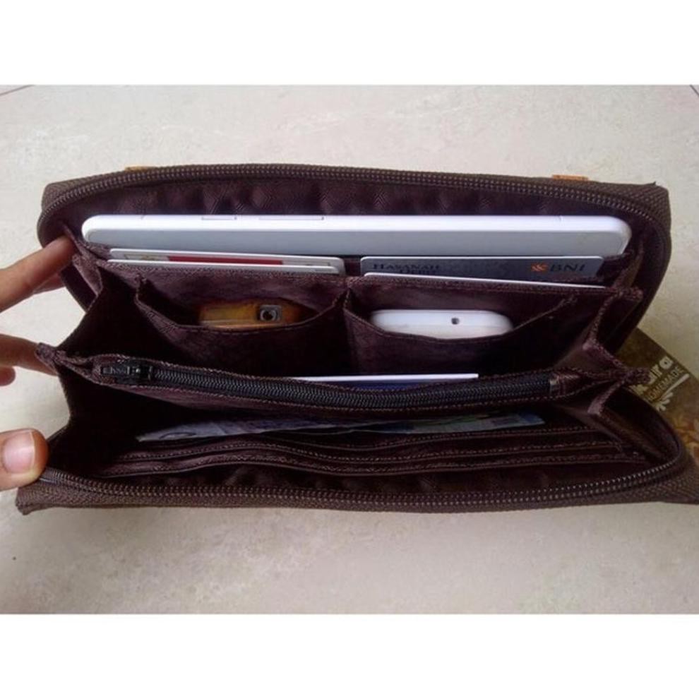 PROMO Tas Dompet Wanita Makara Midili Blue Orchid