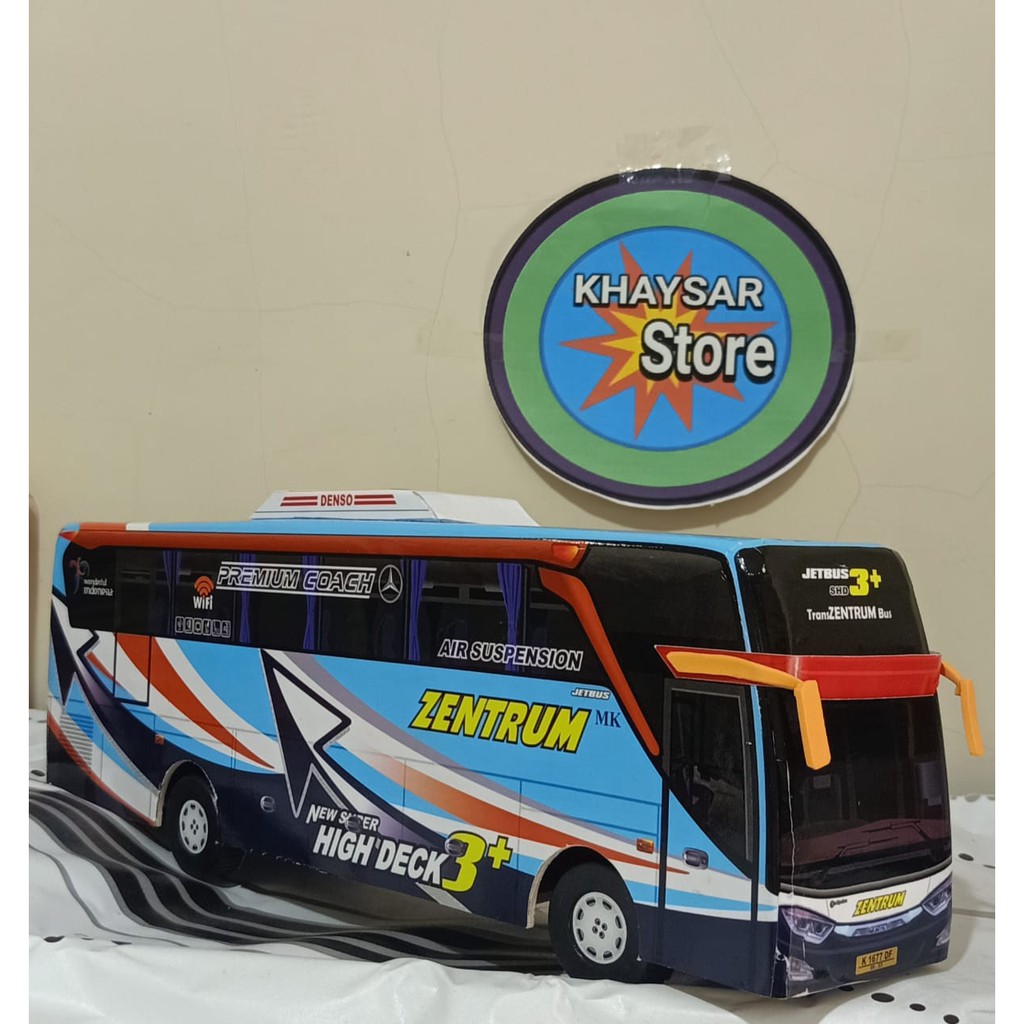 miniatur bus bis / mainan bus bis shd ZETRUM