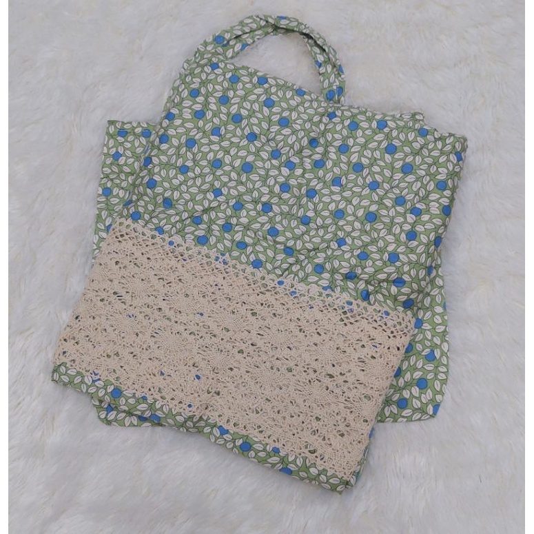 Mukena Katun Jepang Original Renda Besar