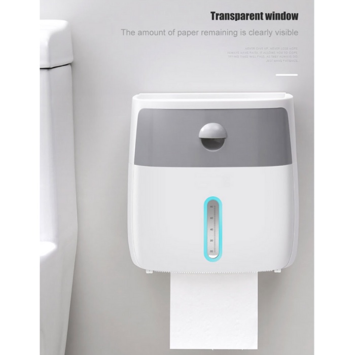 Ecoco E1804 Kotak Tisu Toilet Tempel Gantung Tissue Storage Dispenser