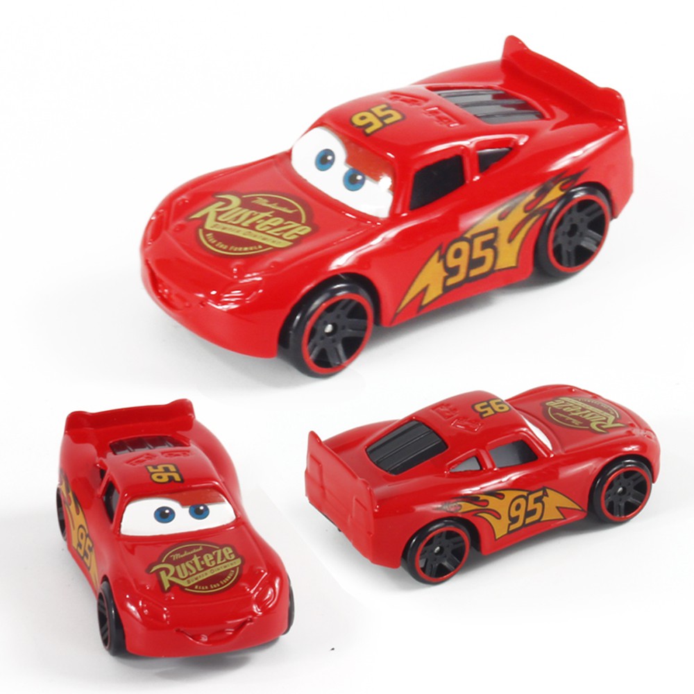 6pcs / Set Mainan Mobil Pixar Disney Mcqueen Mater Bahan Alloy Untuk Anak Laki-Laki