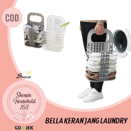 SHENAR , KERANJANG PAKAIAN KOTOR KERANJANG LAUNDRY LIPAT KANTONG LAUNDRY PAKAIAN KERING KERANJANG PAKAIAN BAYI DEWASA KERANJANG LAUNDRY BIG BASKET SERBAGUNA - BISA COD