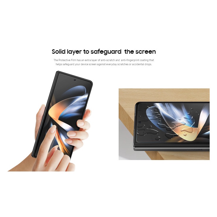 Samsung Z Fold 4 Fold4 5G Screen Front Protective Film Original New