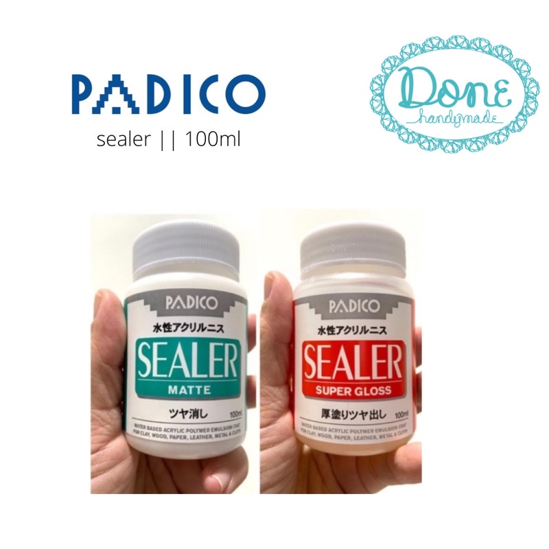 padico sealer clay varnish clay pelapis craft coating clay vernis clay cat pelapis clay clear coat