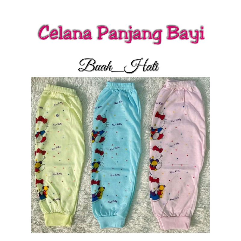 Isi 3pc Celana Panjang Bayi dan Anak