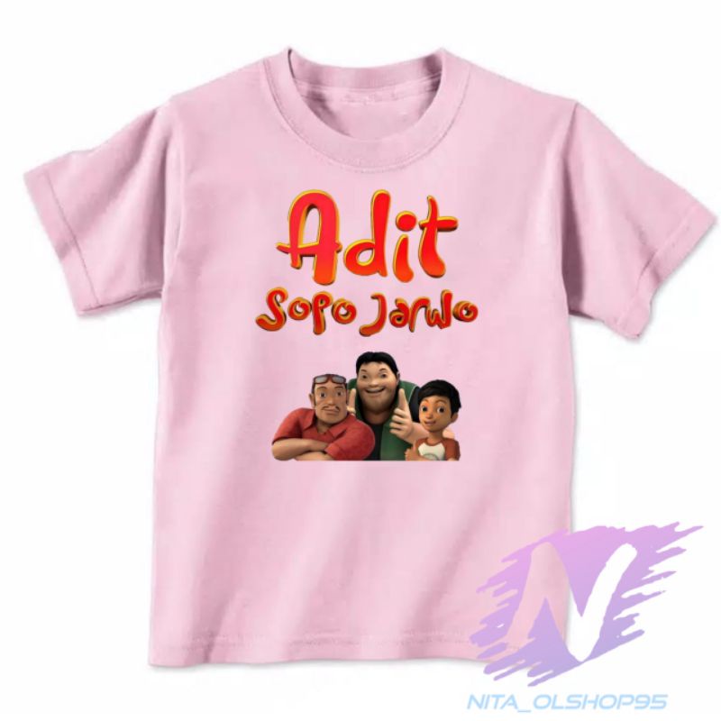 baju Adit sopo Jarwo kaos anak adit solo dan Jarwo cinema series tv