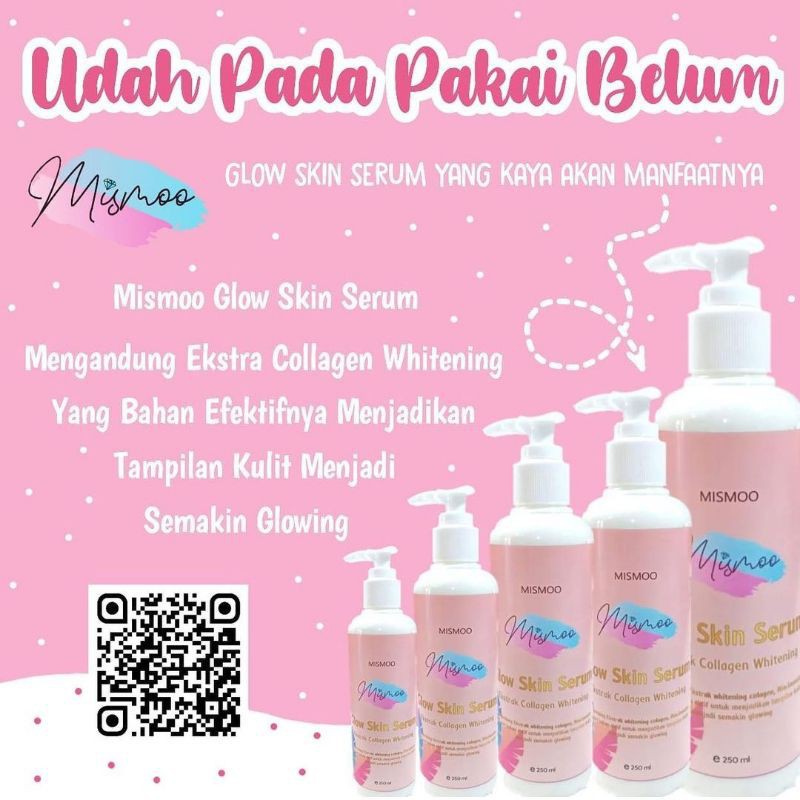 MISSMOO GLOW SKIN SERUM EXTRAK COLLAGEN WHITENING 250ml