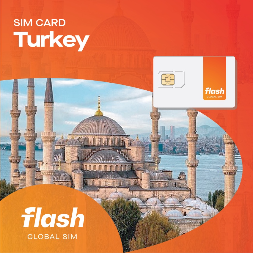 Sim Card Turkey High Quota (1GB-30GB) Kartu Perdana Internet Simcard Turki