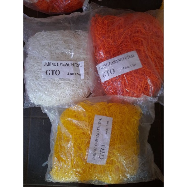 jaring gawang futsal 3mm / jaring gawang futsal 4 mm
