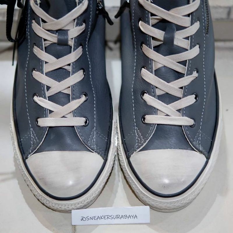 John Varvatos x Converse Chuck Taylor Hi Zip Gray