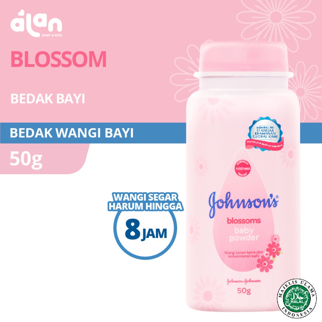 Johnson's Baby Powder All Variant 50gr, 75+25gr dan 100gr