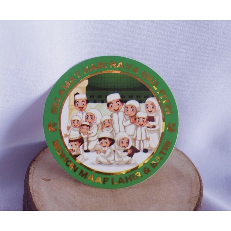 

R8stiker hampers stiker toples tema idul fitri lebaran