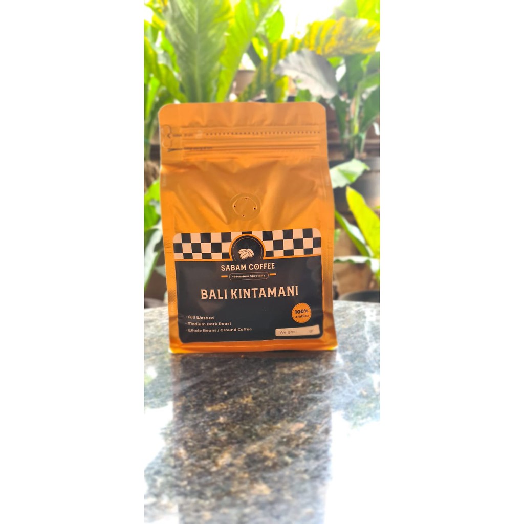 

Kopi Arabika Kintamani Bali Premium Specialty BIJI/BUBUK 100gr | Sabam Coffee