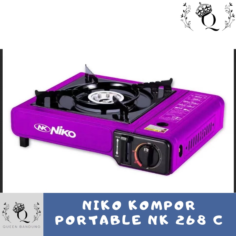 Niko Kompor Portable NK 268 Color Kompor Picnic