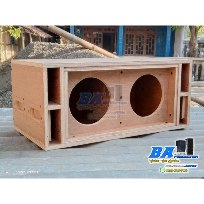 Box Speaker SPL 6 inch Double