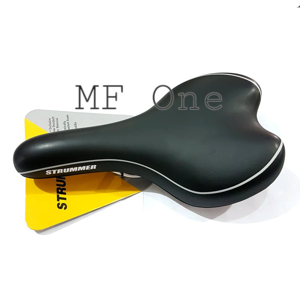 Sadel Strummer MTB Gel Empuk Hitam Berkualitas