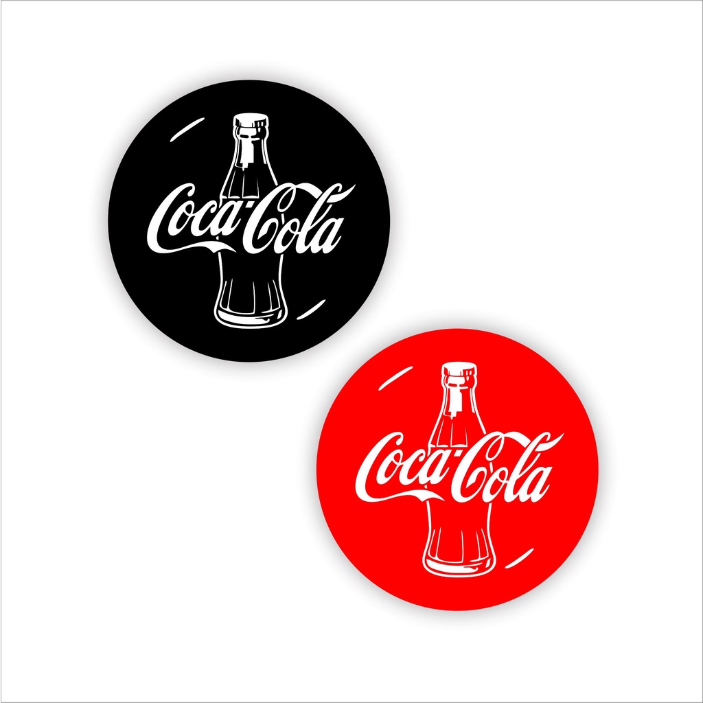 

Sticker brand distro Coca cola bahan graftac anti air
