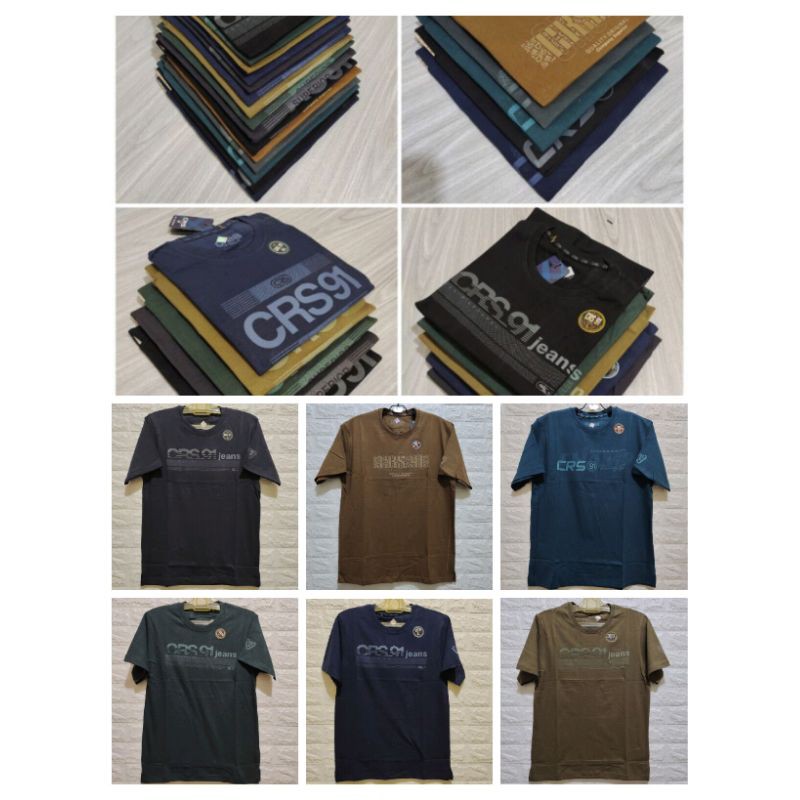 kaos oblong CRS91 ASLI ORIGINAL100%