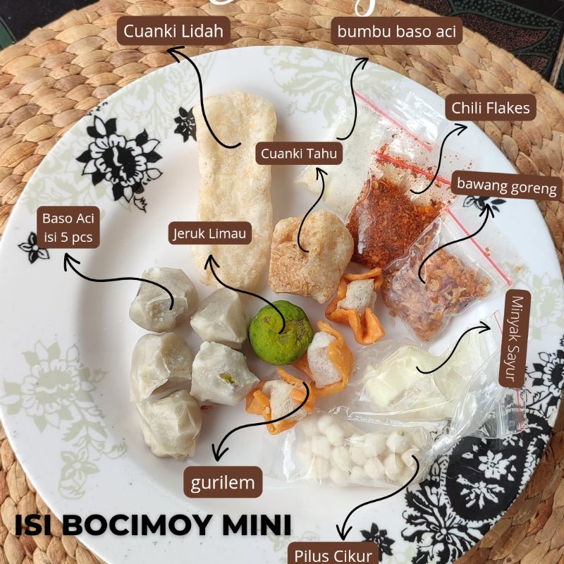 

BASO ACI GEMOY HARGA TERJANGKAU PORSI MINI SUDAH KEMASAN VACUM